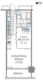 コンフォリア新宿イーストサイドタワー 1218 間取り図