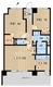 HF若林公園レジデンス 512 間取り図