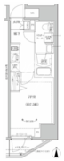 リルシア亀有 204 間取り図