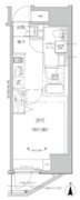 リルシア亀有 404 間取り図