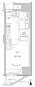 リルシア亀有 504 間取り図