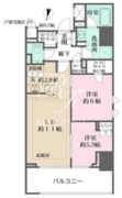 ザ・パークハウス麹町三丁目 201 間取り図