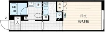 フレア本町 101 間取り図