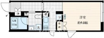 フレア本町 201 間取り図