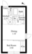 CLK東十条 403 間取り図