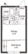 CLK東十条 402 間取り図