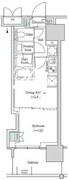 ブルックサイドレジデンス木場 515 間取り図