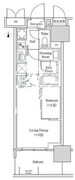 ブルックサイドレジデンス木場 521 間取り図