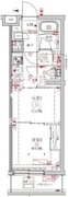 クレイシアIDZ中野野方 311 間取り図