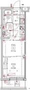 クレイシアIDZ中野野方 314 間取り図