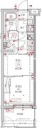 クレイシアIDZ中野野方 115 間取り図