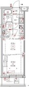 クレイシアIDZ中野野方 207 間取り図