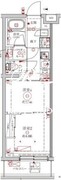 クレイシアIDZ中野野方 209 間取り図