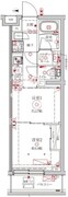 クレイシアIDZ中野野方 309 間取り図