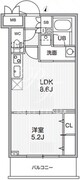 アリビス志村三丁目 103 間取り図