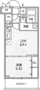 アリビス志村三丁目 203 間取り図