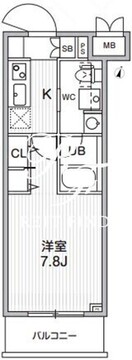 アリビス志村三丁目 305 間取り図