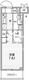 アリビス志村三丁目 305 間取り図