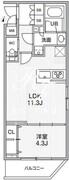 アリビス志村三丁目 306 間取り図