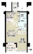 ガーデニエール砧レジデンス 516 間取り図