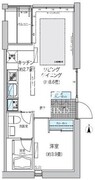 ガーデニエール砧ウエスト 435 間取り図