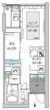 ガーデニエール砧ウエスト 437 間取り図