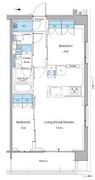 ルフォンプログレ高田馬場ノース 510 間取り図