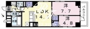 アミュレット本郷 801 間取り図