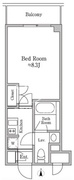 レジディア板橋 409 間取り図