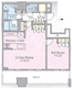 WORLD TOWER RESIDENCE 2908 間取り図