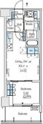 ロイヤルパークス赤羽ノース 744 間取り図