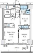ロイヤルパークス赤羽ノース 602 間取り図