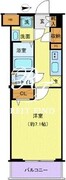 クレヴィスタ大塚 206 間取り図