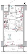クレヴィスタ大井町 504 間取り図