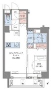 CREATIF蔵前 303 間取り図