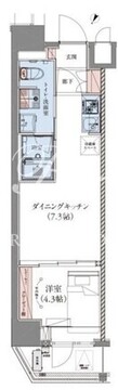 CREATIF蔵前 301 間取り図