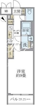 ビューテラス茗荷谷 202 間取り図