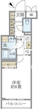 ビューテラス茗荷谷 401 間取り図