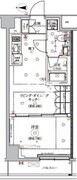 アルコバレーノ蓮根2 202 間取り図