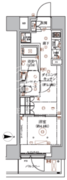 アルコバレーノ蓮根2 206 間取り図