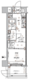 アルコバレーノ蓮根2 208 間取り図
