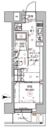 アルコバレーノ蓮根2 306 間取り図