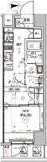 アルコバレーノ蓮根2 307 間取り図