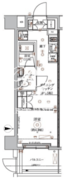 アルコバレーノ蓮根2 308 間取り図