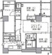 東雲キャナルコートCODAN 19-709 間取り図