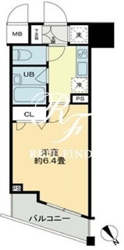 クロスレジデンス蒲田 316 間取り図