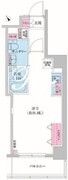 レジディア荻窪3 405 間取り図
