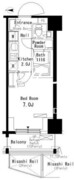 パークアクシス板橋本町弐番館 202 間取り図