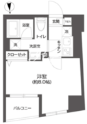 グランパセオ市谷甲良町 501 間取り図