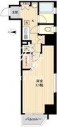 ラクラス新御徒町 604 間取り図